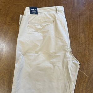 J. Crew Tan Straight Tech Chino Pants